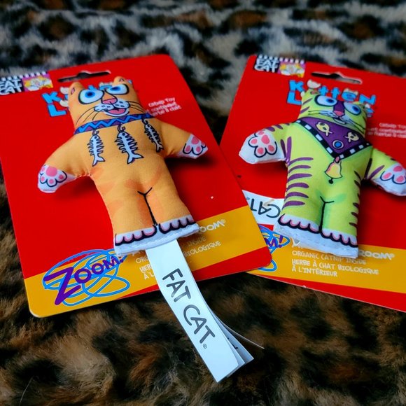 Cat Toy Kitten Littles w/ catnip Fat Cat ea. New! - Picture 2 of 2